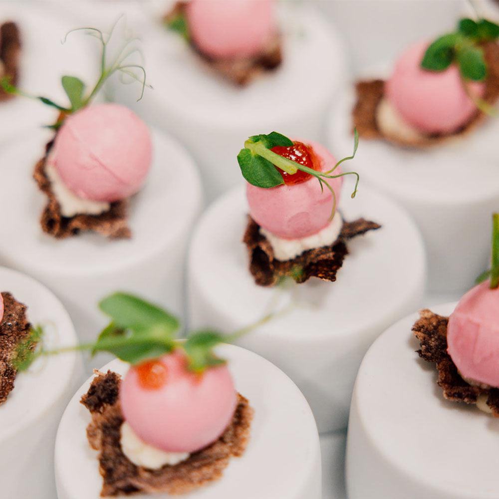 Finger food dolci rosa