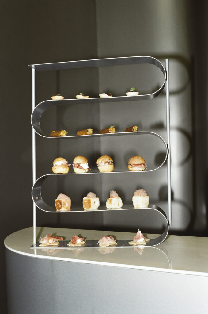 Vassoio di fingerfood agli eventi